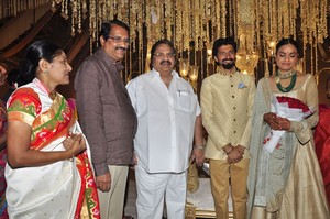 Aswini Dutt Daughter Priyanka Dutt Marriage Reception